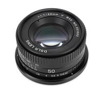 Large Aperture Fixed Focus Lens, 50mm F1.7 Full Frame Large Aperture Manual Focus Lens for EF Mount DSLR Cameras Multi Layer Coatings