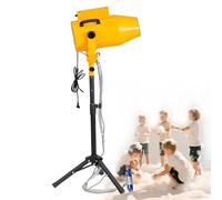 Large Area Foam Machine,Bubble Can-non,Adjustable Angle/shaking head Foam Blaster,for Weddings,Clubs,Water Parks,6-10m Distance,80㎡ Foam Output,Portable & Durable(Yellow)