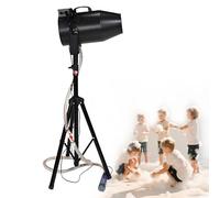 Large Area Foam Machine,Bubble Can-non,Adjustable Angle/shaking head Foam Blaster,for Weddings,Clubs,Water Parks,6-10m Distance,80㎡ Foam Output,Portable & Durable(Black)