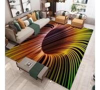 Large Area Rug 3D Plant Rose Printed Carpet For Living Room Bedroom Kitchen Bathroom Modern Home Decor Non-Slip Flannel Sofa Table Rug Kids Play Mat 140 X 200 Cm /5185700018117