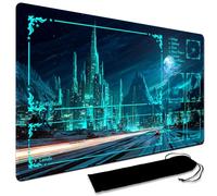 Large Art Board game Playmat With black waterproof bag, Custom Design Card Game Mat for mtg Playmat, Suture the edges,Compatible with Standard Card Sleeves 60CM x 35CM (With Zone,8)