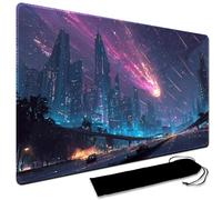 Large Art Board game Playmat With black waterproof bag, Custom Design Card Game Mat for mtg Playmat, Suture the edges,Compatible with Standard Card Sleeves 60CM x 35CM (No Zone,7)