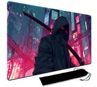 Large Art Board game Playmat With black waterproof bag, Custom Design Card Game Mat for mtg Playmat, Suture the edges,Compatible with Standard Card Sleeves 60CM x 35CM (No Zone,20)