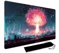 Large Art Board game Playmat With black waterproof bag, Custom Design Card Game Mat for mtg Playmat, Suture the edges,Compatible with Standard Card Sleeves 60CM x 35CM (No Zone,14)