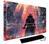 Large Art Board game Playmat With black waterproof bag, Custom Design Card Game Mat for mtg Playmat, Suture the edges,Compatible with Standard Card Sleeves 60CM x 35CM (With Zone,4)