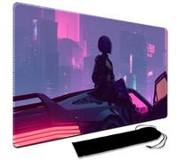 Large Art Board game Playmat With black waterproof bag, Custom Design Card Game Mat for mtg Playmat, Suture the edges,Compatible with Standard Card Sleeves 60CM x 35CM (No Zone,13)