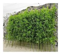 Large Artificial Bamboo Plant for Indoor/Outdoor Decor - Faux Room Divider Landscaping Fencing - Ideal for Home Restaurant Aquarium & More