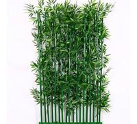 Large Artificial Bamboo Plants for Privacy Wall Divider Faux Bamboo Trees for Home & Garden Decor 15 Bamboos 200cm/78.7in DIY Patio Screen.