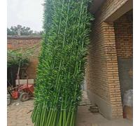 Large Artificial Bamboo Plants3.9ft to 6.6ftIndoor/Outdoor Privacy Screen DIY Decor for Garden Fence100pcs 1m (39.3in/3.2ft)