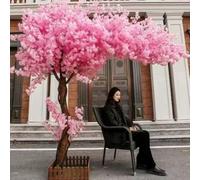 Large Artificial Cherry Blossom Tree for Christmas Decoration Wishing Tree for Weddings & Parties 300x300cm Indoor/Outdoor Floral Centerpiece