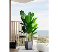 Large Artificial Plants Bird Of Paradise Tree Tropical Fake Banana Leaves Big Size Plants