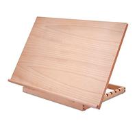 Large Artist Drawing & Sketching Board, 6-Position Adjustable Wood Drafting Table Easel, 24.8" L x 16.5" W (A2) Art Easel for Artist, Beginners, Students