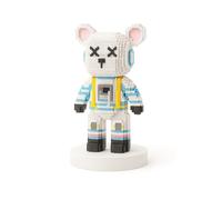 Large Astronaut Bear Building Blocks Figure, 3688 Pieces, Multicolour Design, 47 x 26 x 18 cm, Space Theme for kids and adults micro building bear blocks