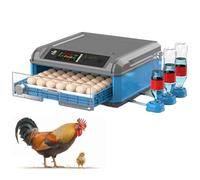 Large Automatic Egg Incubator 24-300 Eggs Auto Water Adding & Humidity Control For Chicken Duck Goose Quail Digital Poultry Hatcher For Small Farms(64)