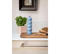 Large Baby Blue Wooden Pepper Mill Tableware Scandi Home Baby Blue One Size