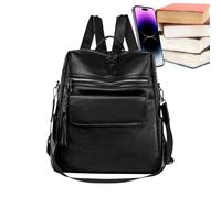 Large Backpack for Women Tassel Zipper Pendant, Fashion Bag, Multipurpose