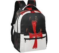 Large Backpack Modern Style Twill Weave Fabric 6 Compartments for Teens