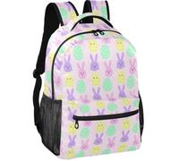 Large Backpack Modern Style Twill Weave Fabric Multi Pockets for Boys Girls