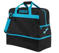 Joma - Large Training III Sports Bag, Size S, Black Turquoise Fluor