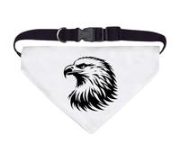 Large 'Bald Eagle Head' Dog/Cat/Pet Bandana (PD00063036)