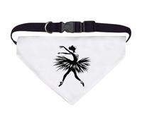 Large 'Ballet Dancer' Dog/Cat/Pet Bandana (PD00062958)