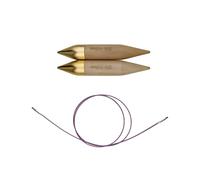 Large Bamboo 25mm Circular Knitting Needles for Chunky & Bulky Yarn Projects Circular Needle Carpet Crochet Tool