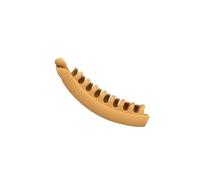 Large Banana Clips Resin Multi-color Headwear Non-Slip Ponytail Holder Clip with Spring Wear-resistant Thick Hair Claw Girls Yellow