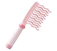 Large Barbed Comb - Large Comb Wide Tooth Brush for Curls | Double Wavy Barbs Anti Static Hair Massage Styling Tools for Wet Dry Hair Long Thick Women