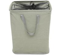 Large Basket Cotton with Handles Double Laundry Linen for Clothes