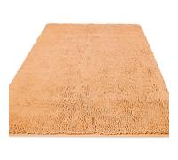 Large Bathroom Rug 36"x60" Thick Chenille Long Bath Mat | Absorbent and Washable Extra Large Bath Rug Non-Slip, Soft Rug for Bathroom, Shower, Living Room,Bedroom(Peach)