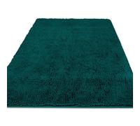 Large Bathroom Rug 36"x60" Thick Chenille Long Bath Mat | Absorbent and Washable Extra Large Bath Rug Non-Slip, Soft Runner Rug for Bathroom, Shower, Sink - (Dark Teal)
