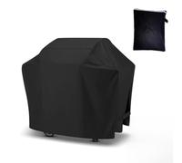 Large BBQ Covers Heavy Duty Waterproof 600D Oxford Grill Wrap Windproof Secure Fit for 3-4 Burner Gas Models 140x58x107cm(140 * 58 * 107CM)