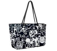 Large Beach Bag for Women, Monster Travel Tote with Pockets Waterproof Shoulder Handbag