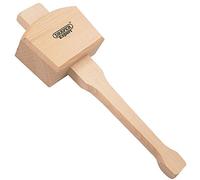 Large Beechwood 480g Mallet - Tapered Shaft Upholstery Tack Staple Wooden Hammer