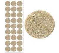 Large Beige Furniture Floor Protectors - 50mm Self-Adhesive Pads for Chair & Table Legs - 27 PCS Pack - Protect Wood Floors from Scratches - Heavy Duty Furniture Feet Covers