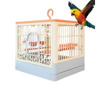 Large Bird Cage,Carrier with Perch | Large Parakeet Cage with Stand and Detachable Tray | for Lovebird Canary Parakeet Macaw Cockatiel Feeding Foraging Indoor Garden Backyard