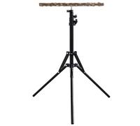 Large Bird Perch Stand - Mobile on Foot, Adjustable Height D 15 61 Inch, Stable and Sturdy Base T Stand, Natural Wooded Perching Branches, Suitable Habitat