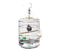 Large Birdcages Wrought Iron Birdcage Creative Bird Cage Cottages Bird House Pet Supplies Flight Cage Outdoor Round Bird Cages,