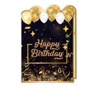 Large Birthday Card, Huge Birthday Greeting Cards - Birthday Greeting Cards 21x15 Inches - Birthday Greeting Cards, Large Birthday Party Signs, Guest Book Card G