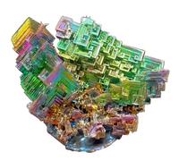 Large Bismuth Ore Crystal - (1-0.5kg) Iridescent Rainbow Metal - Home Decor, Education, Healing Stone, Collection