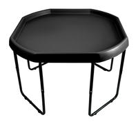 Large Black 100cm Plastic Activity, Sand & Water Mixing Play Tray with Stand Adjustable to 3 Heights.
