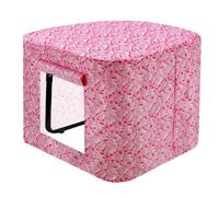 Large Black 100cm Plastic Mixing Tray & Stand with Pink Pony Play Tent Cover - For Indoor & Outdoor Use