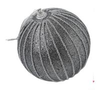 Large Black Foam Bauble 21cm Shatterproof Tree Decor(F)