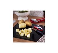 Large Black Granite Worktop Protector 40x30x1.5 cm - Glossy, Heat-Resistant, Scratch & Stain Guard