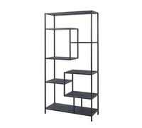 Large Black Multi Shelf Unit