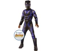 (Large) Black Panther Battle Deluxe Boys T'Challa Light Up Costume