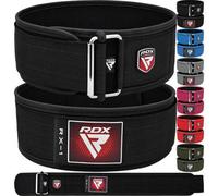 (Large, Black) Rdx Weight Lifting Belt, Adjustable Back Support