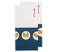 Large Blue and White Pack 2 Pochi Bukuro