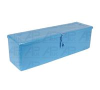 Large Blue Lockable Tool Box Replacement for Ford 2100 2110 2310 2610 2910 3610 3900 Tractor