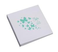 Large Book Bound Sister In Loving Memory Butterfly Design Memorial Remembrance Photo Album